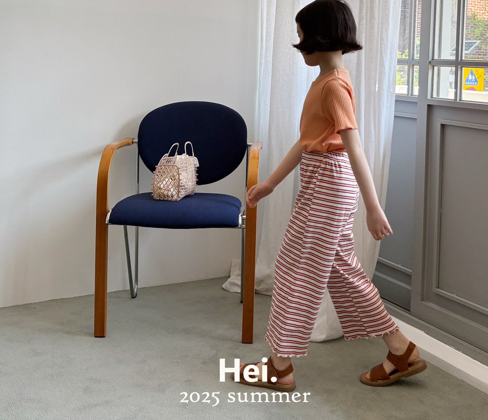 【予約】Hei. ボーダーパンツ---hi018