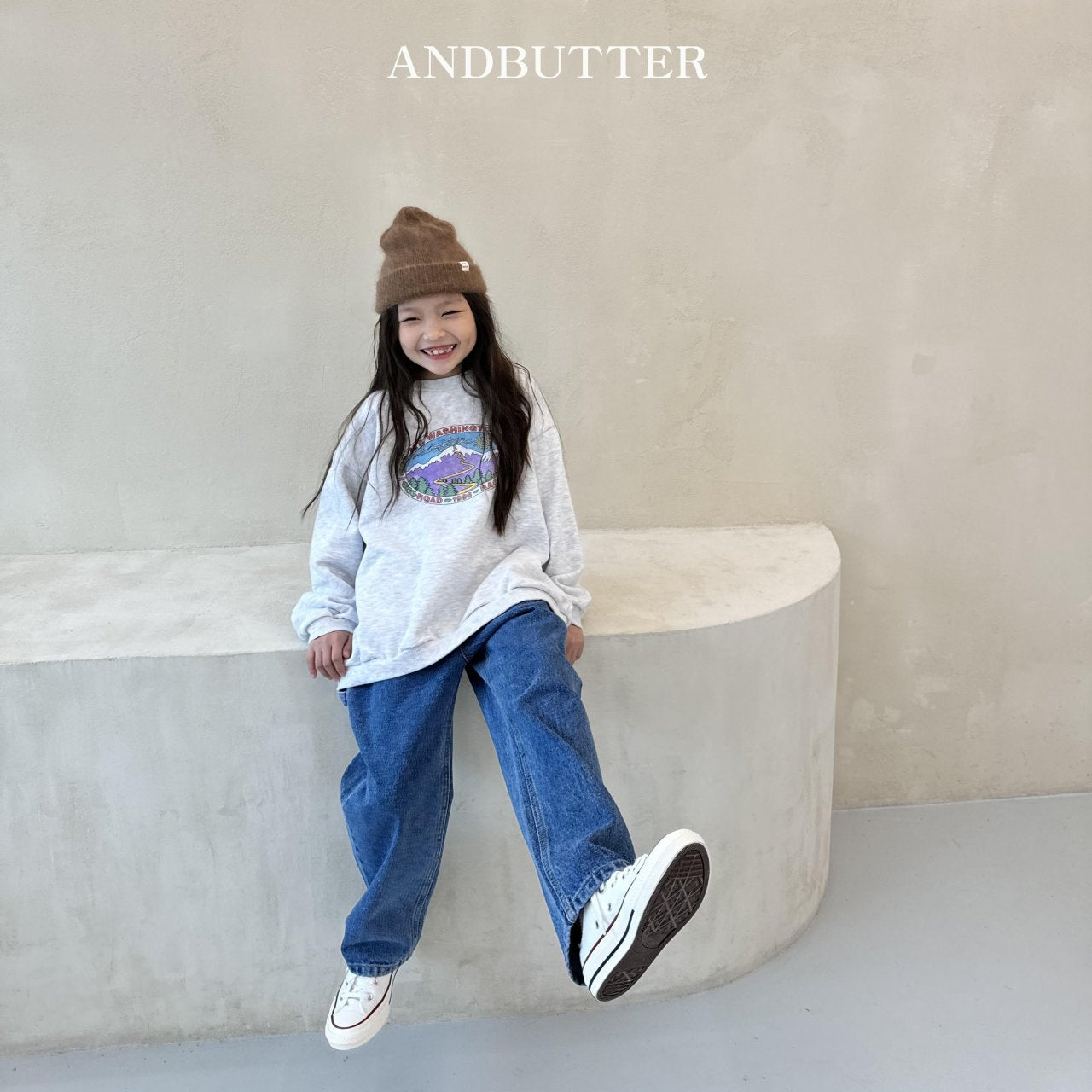 andbutter アンゴラビーニー☆即納☆---an204