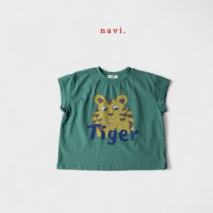 navi タイガーTシャツ---na073☆即納☆