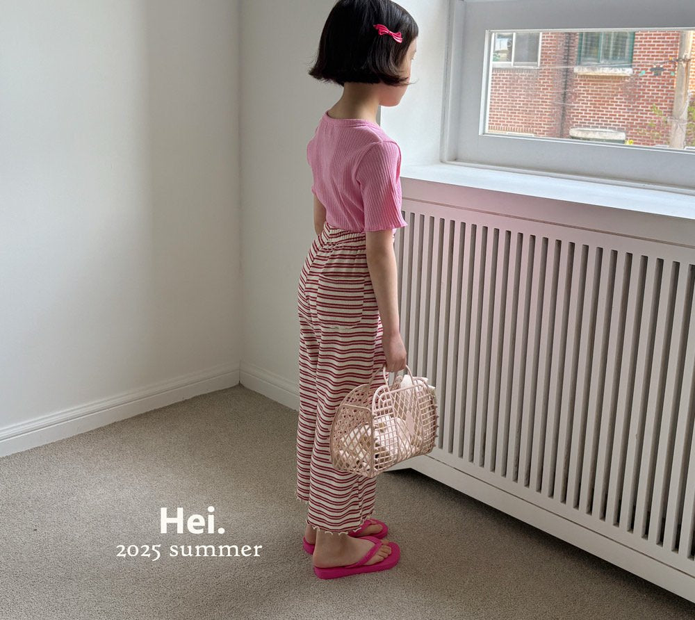 【予約】Hei. ボーダーパンツ---hi018