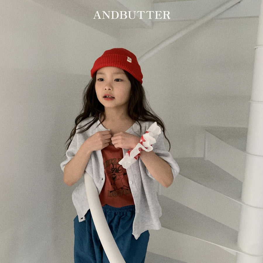 【予約】 andbutter チェックシュシュ---an101