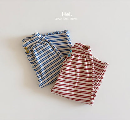 【予約】Hei. ボーダーパンツ---hi018