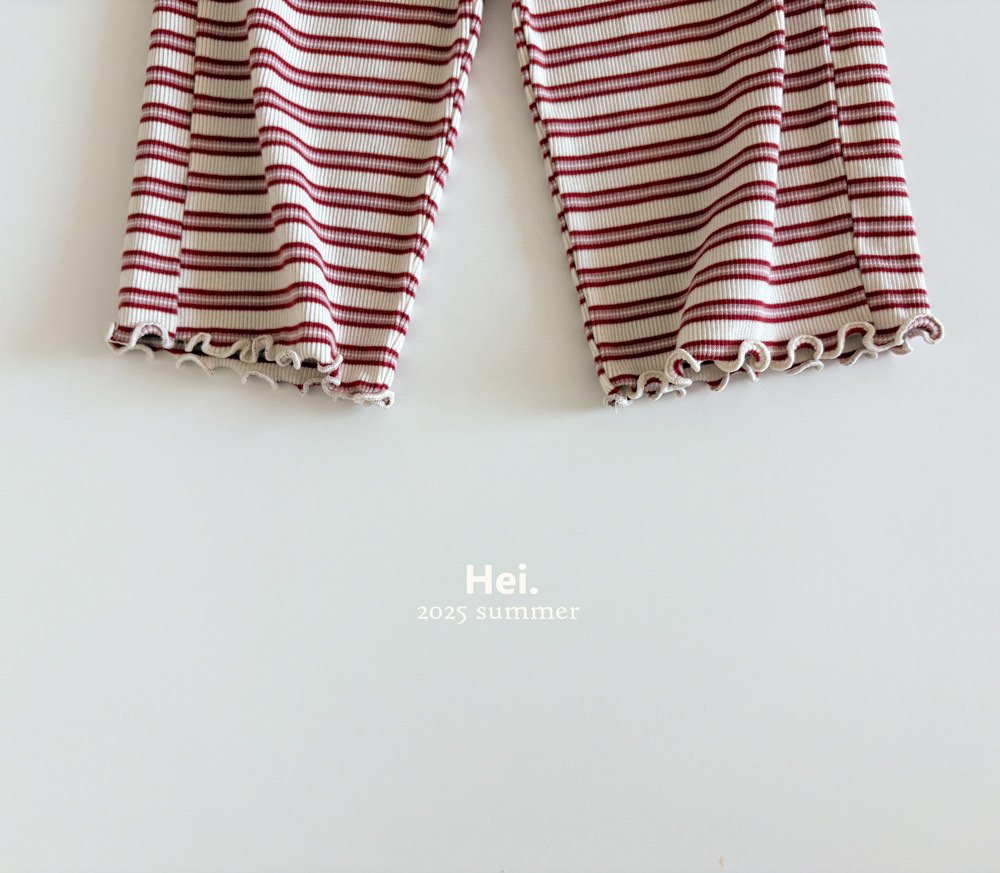 【予約】Hei. ボーダーパンツ---hi018