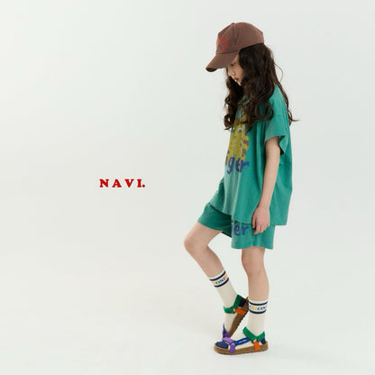 navi タイガーTシャツ---na073☆即納☆