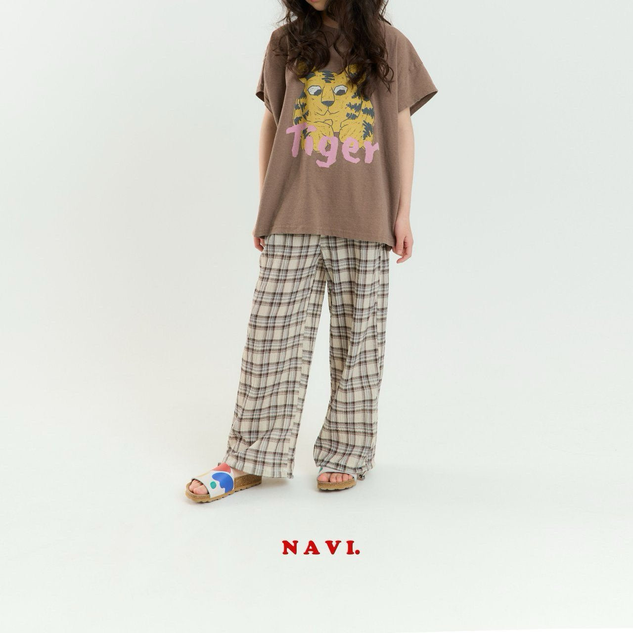 navi タイガーTシャツ---na073☆即納☆