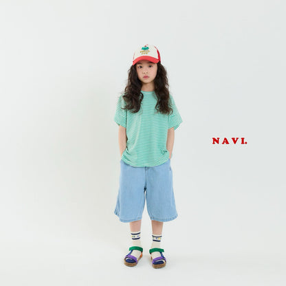 【予約】navi モリデニムパンツ---na055