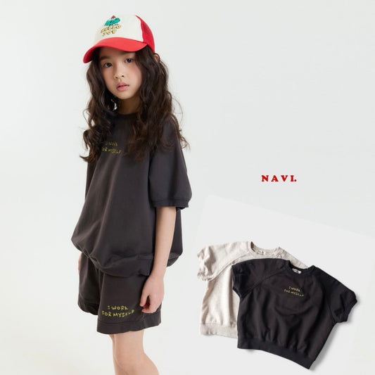 【予約】navi モモTシャツ---na045