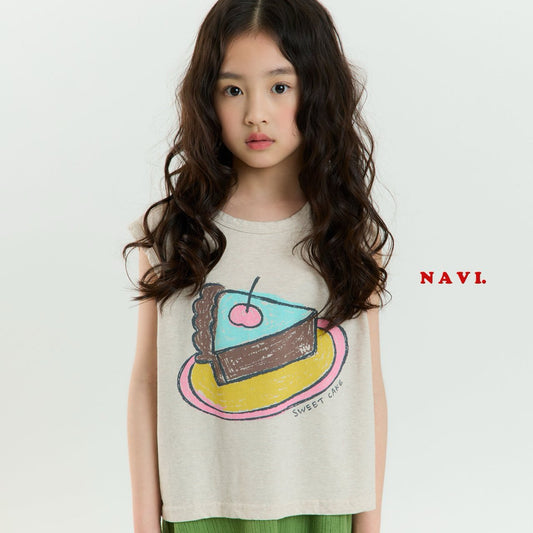 【予約】navi ケーキTシャツ---na063
