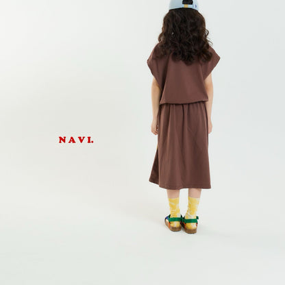 【予約】navi ひまわりTシャツ---na035