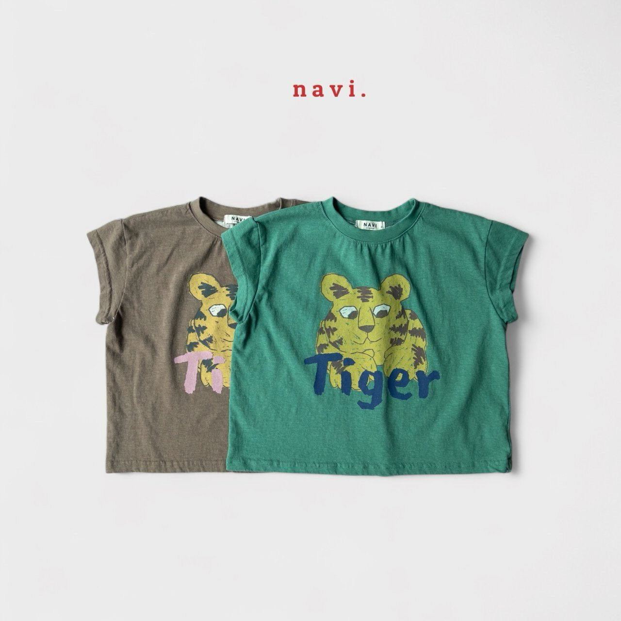navi タイガーTシャツ---na073☆即納☆