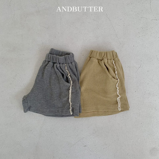 andbutter ワッフルレースパンツ☆即納☆---an121