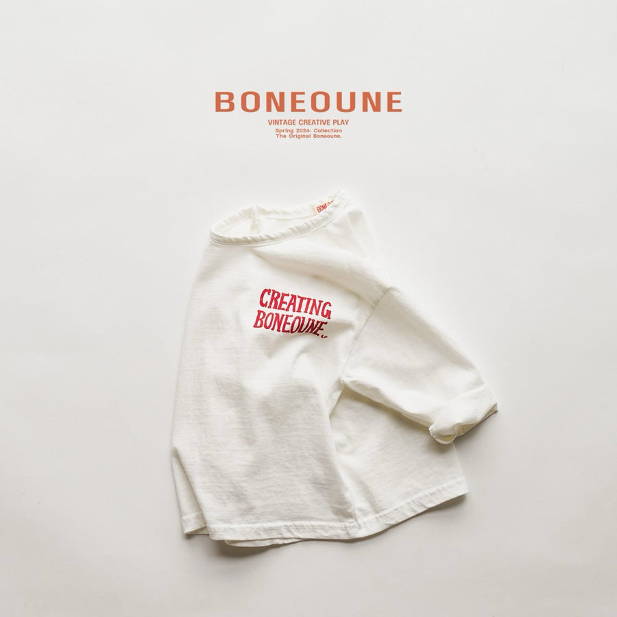 【予約】BONEOUNE ロゴシングルT---bn516