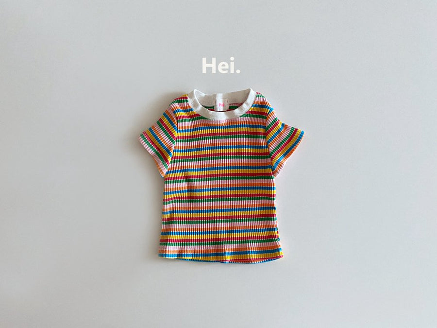 【予約】Hei.レインボーTシャツ---hi717