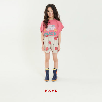 【予約】navi ダックTシャツ---na033