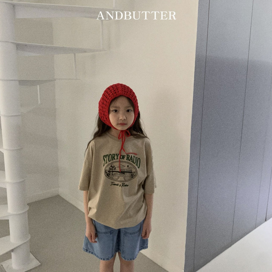 【予約】andbutter ラジオT---an115
