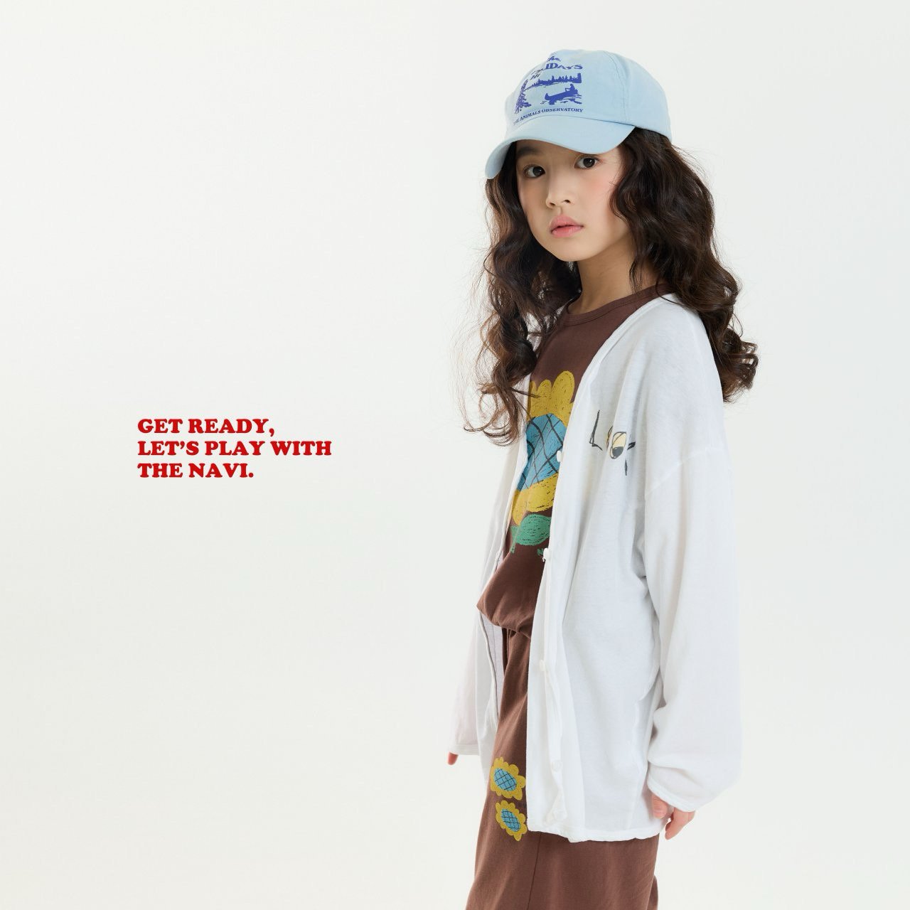 【予約】navi ひまわりTシャツ---na035