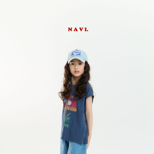 【予約】navi キノコTシャツ---na070