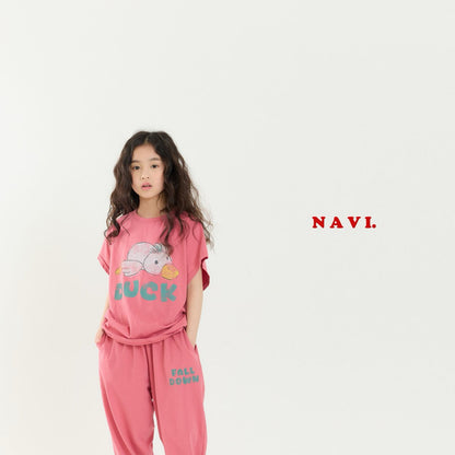 【予約】navi ダックTシャツ---na033