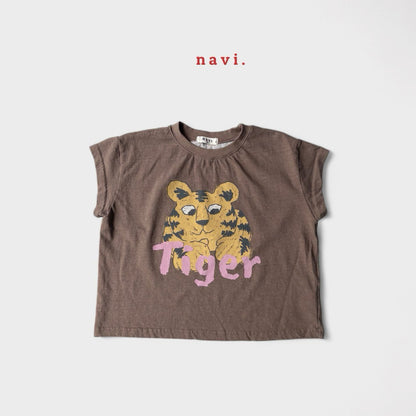 navi タイガーTシャツ---na073☆即納☆