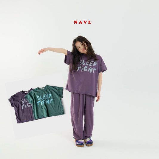 【予約】navi スリープTシャツ---na054