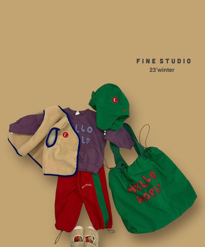 fine studio ボアベスト☆即納☆---fs209