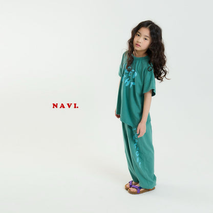 【予約】navi スリープTシャツ---na054