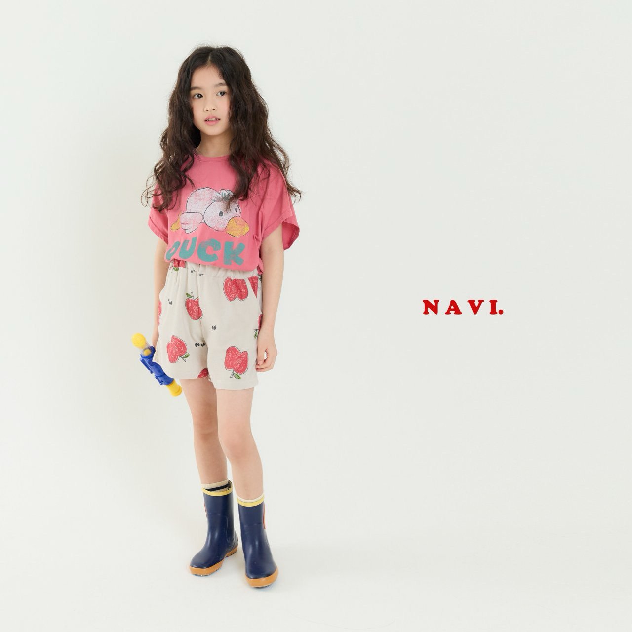 【予約】navi ダックTシャツ---na033