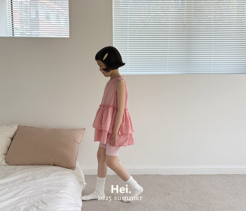 【予約】Hei.リネンクリームワンピース---hi005