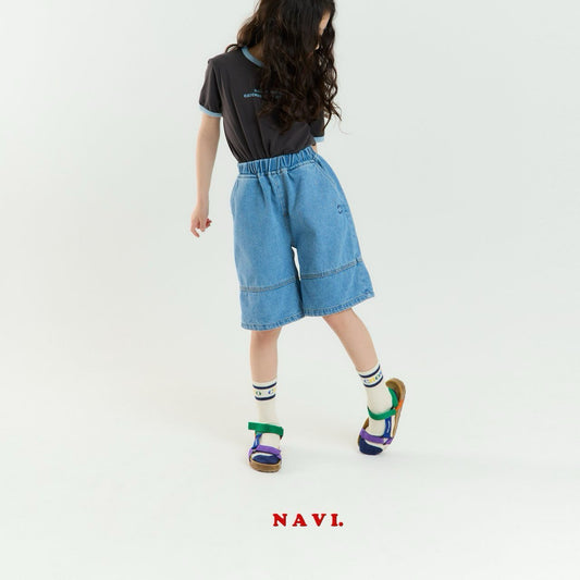 【予約】navi サークルデニムパンツ---na069