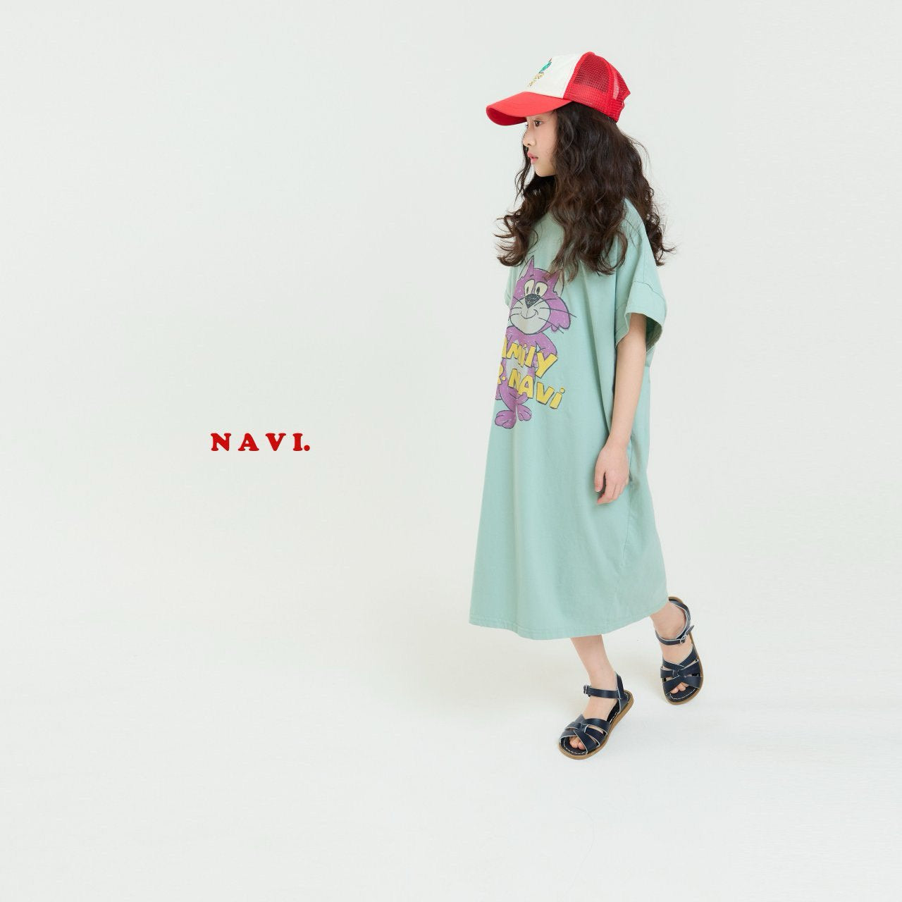 【予約】navi アミリーワンピース---na041