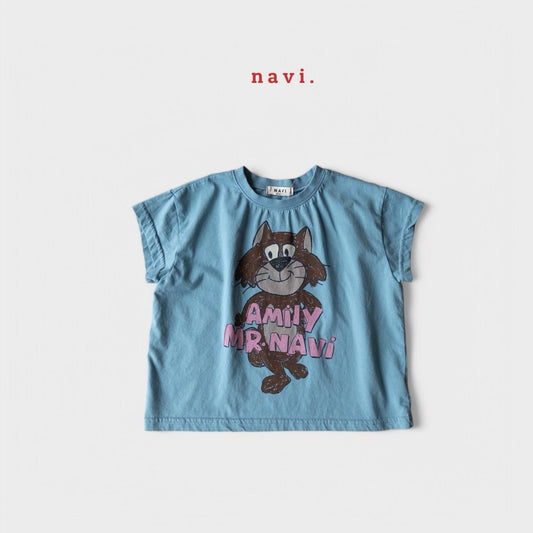 【予約】navi アミリーTシャツ---na048