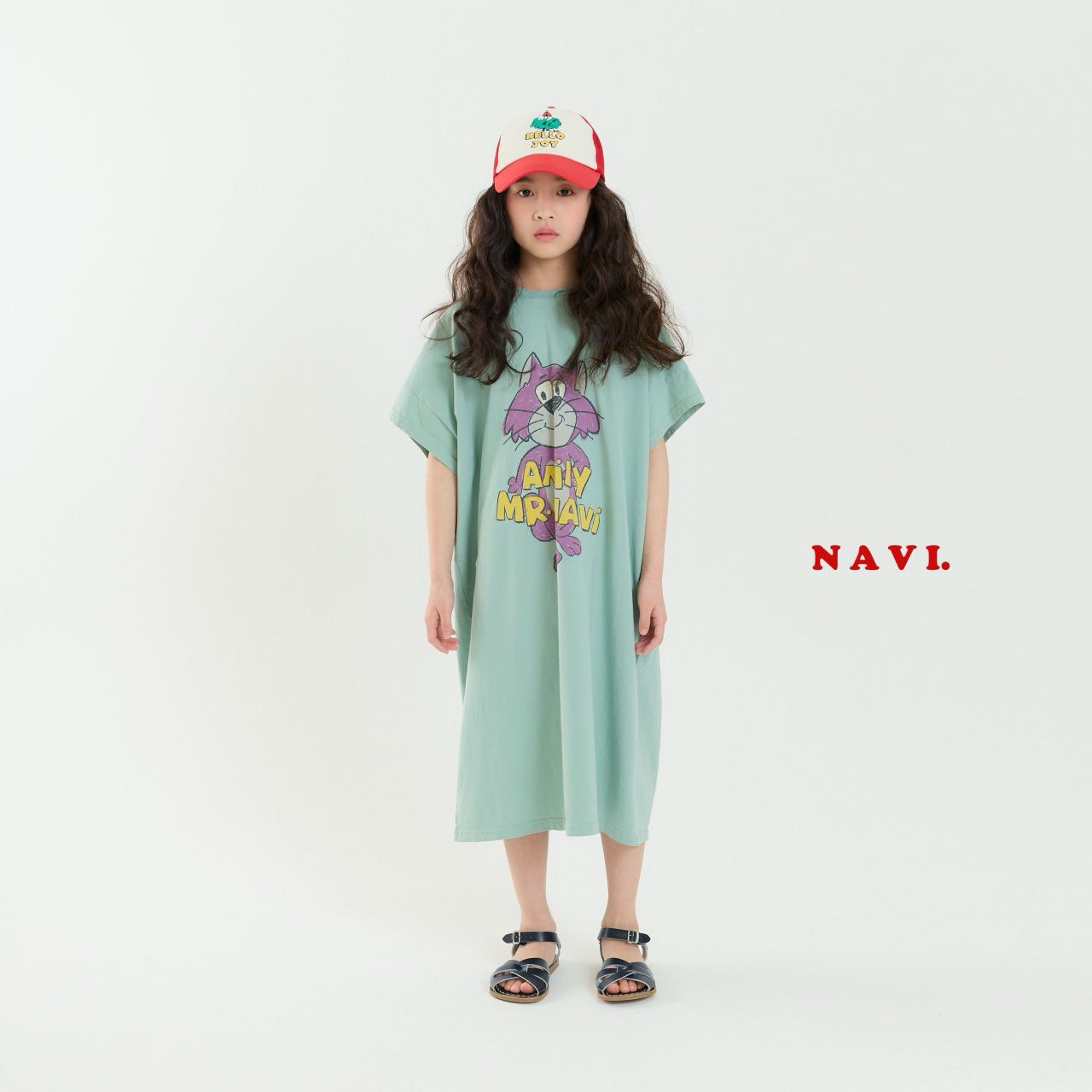 【予約】navi アミリーワンピース---na041