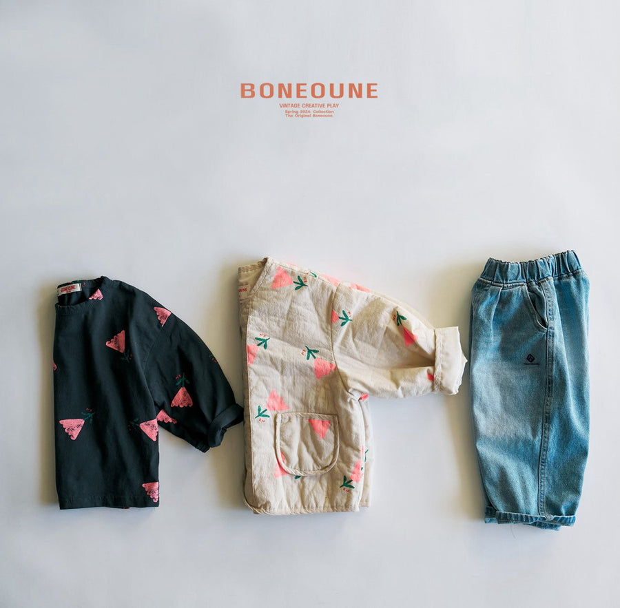 【予約】BONEOUNE 春のデニムパンツ---bn517