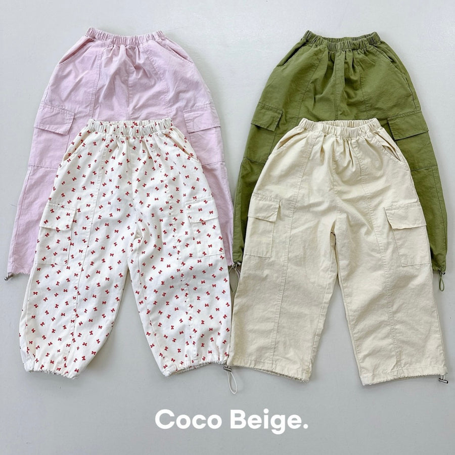 coco beige カーゴジョガーpt☆即納☆---co002