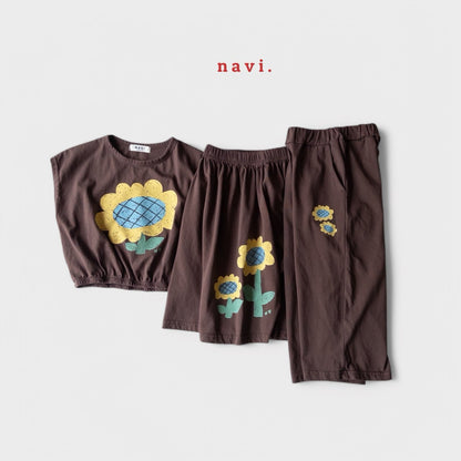 【予約】navi ひまわりパンツ---na037