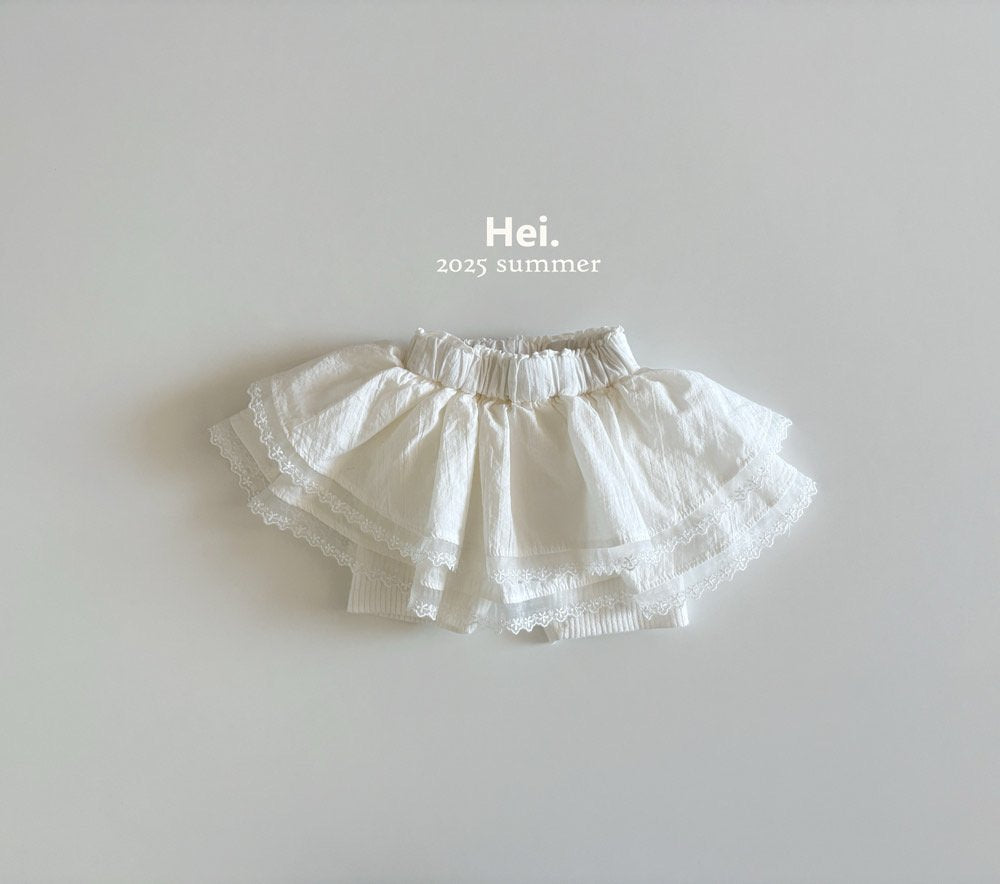 【予約】Hei.レギンス付きレーススカート---hi012