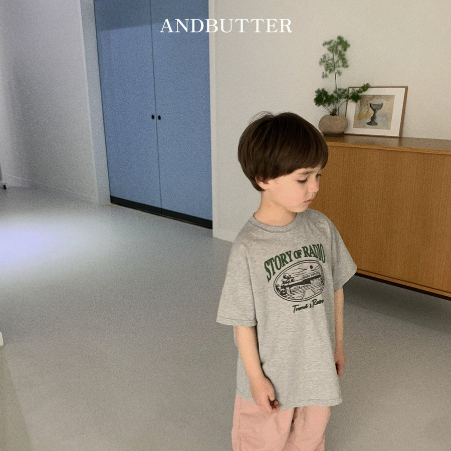 【予約】andbutter ラジオT---an115