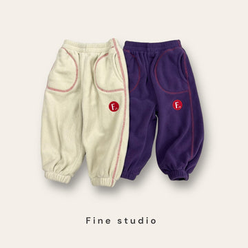 fine studio フリースジョガーPT☆即納☆---fs206