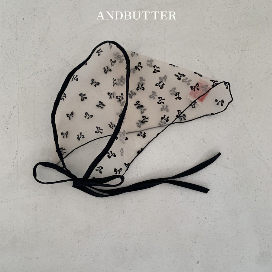 【予約】andbutter レースボネット---an118