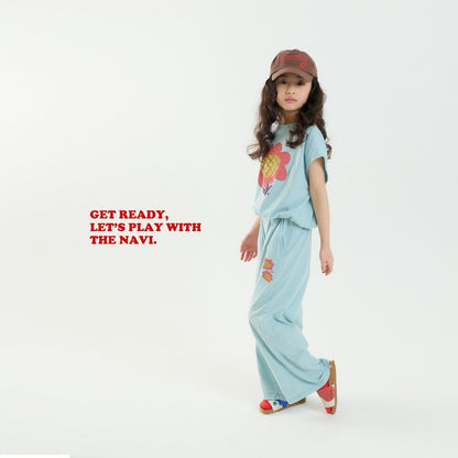 【予約】navi ひまわりTシャツ---na035
