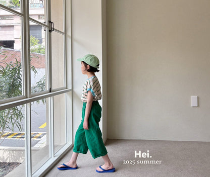 【予約】Hei. リネンカラーパンツ---hi003