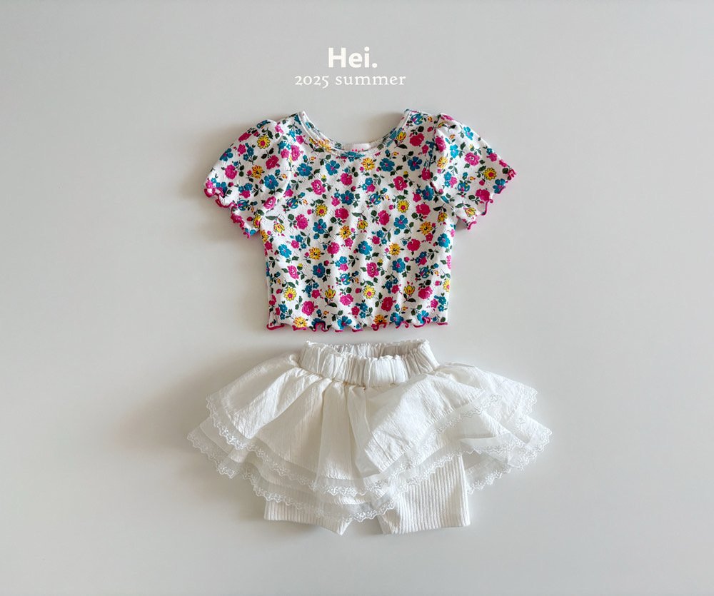 【予約】Hei.レギンス付きレーススカート---hi012