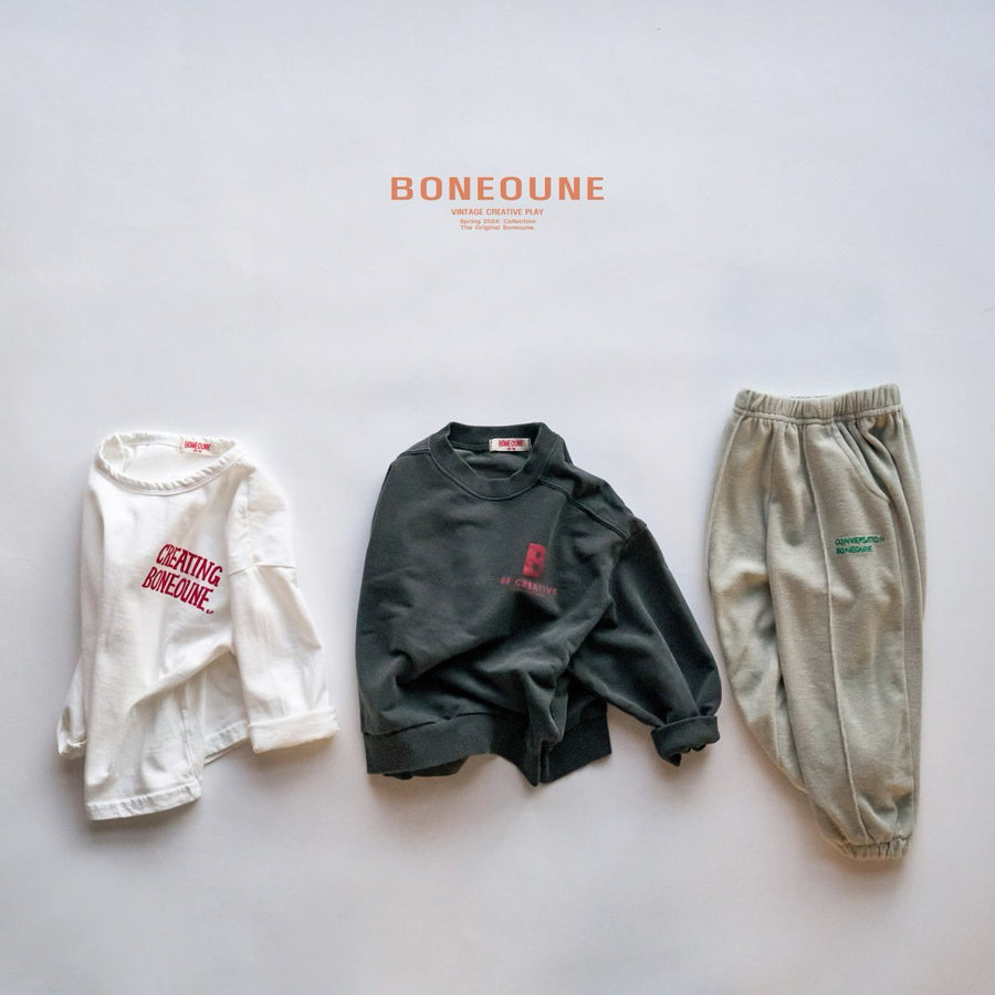 【予約】BONEOUNE ロゴシングルT---bn516
