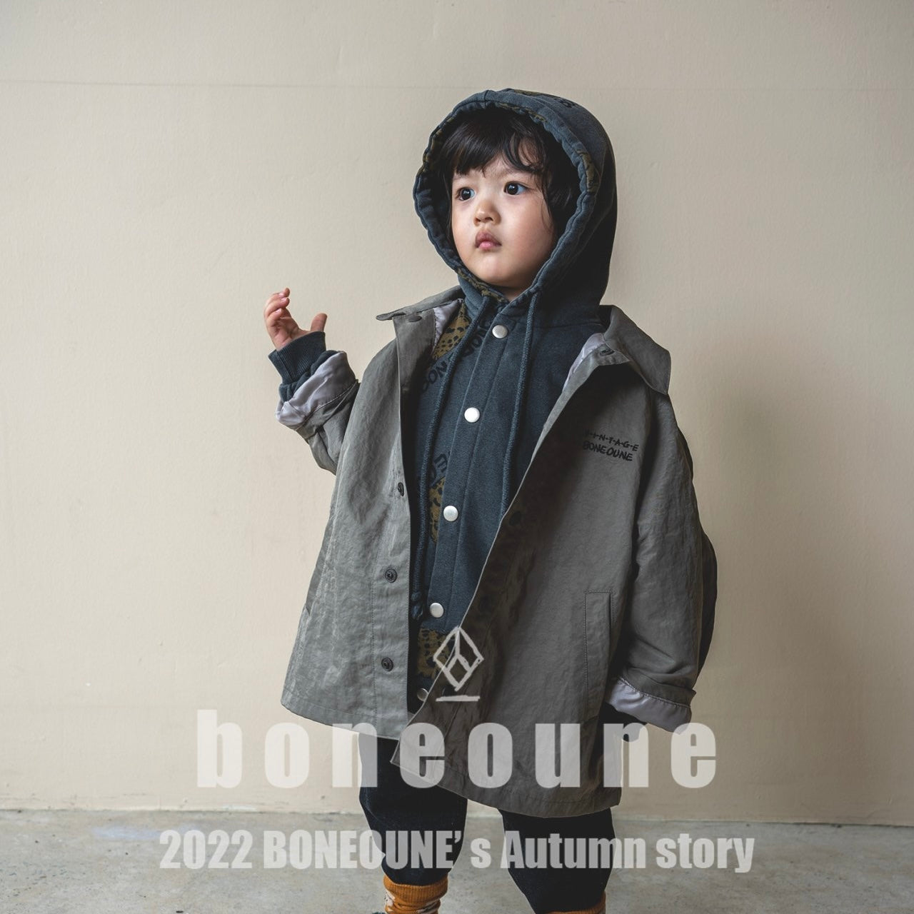 M.Lsize・BONEOUNE チーターボタンフ―ディー☆即納☆---bn303