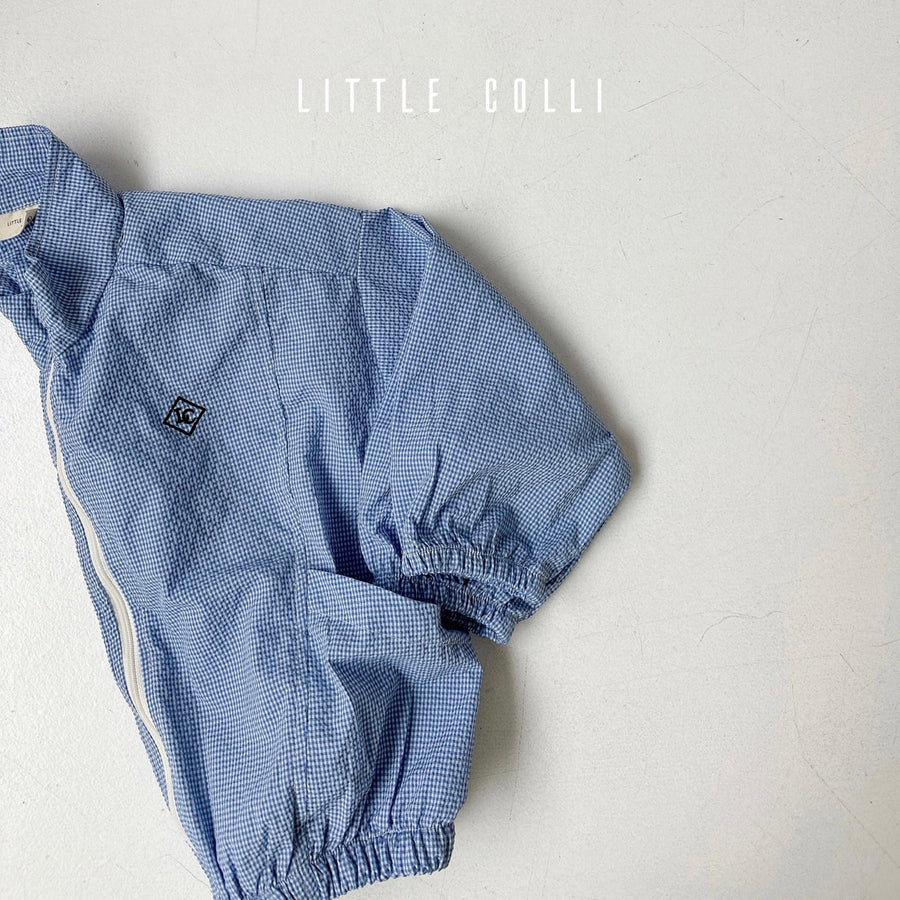 XLsize/little colli チェックジャンパー☆即納☆---lc300