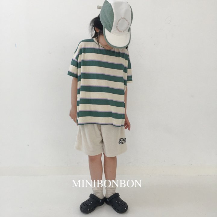 MINIBONBON ボーダーティー☆即納☆---mn017