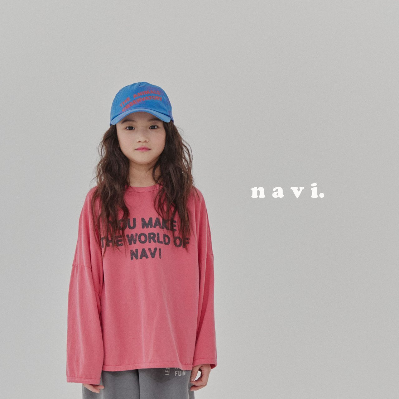 navi フォントTシャツ☆即納☆---na210