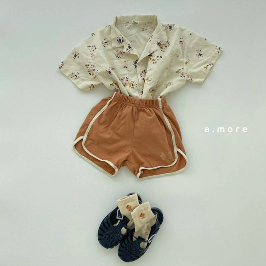 flower shirt☆即納☆ ---am104