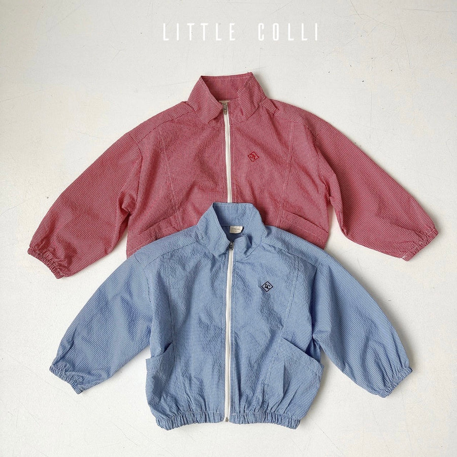 XLsize/little colli チェックジャンパー☆即納☆---lc300